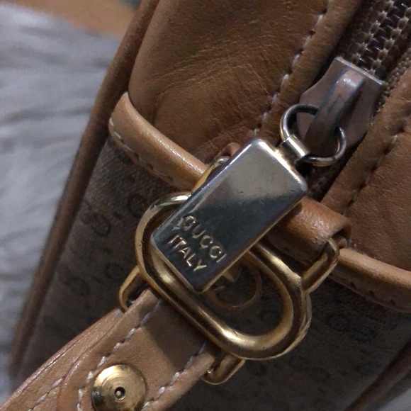 Vintage(80’s)Gucci-Micro Double G-Adj. Strap - Picture 10 of 17